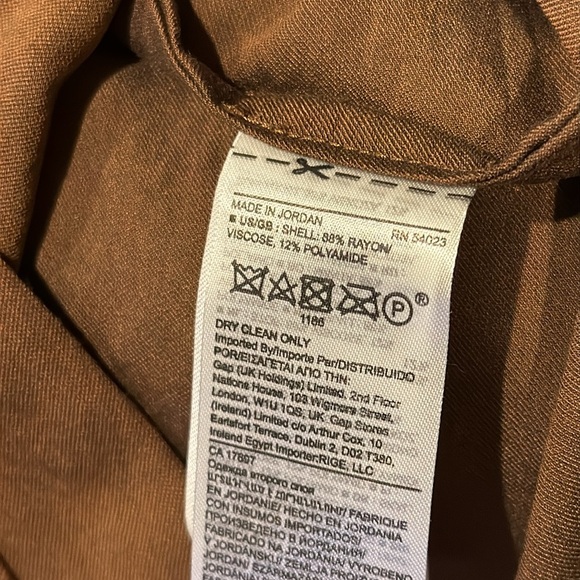 NWT Banana Republic Women’s 10 Cropped Safari Jacket Pleated Pockets - Picture 8 of 8